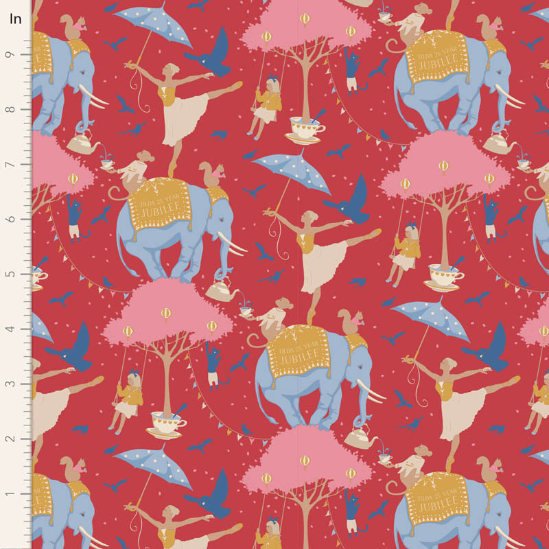Jubilee | Fat Quarter Bundle Red