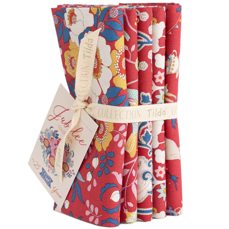 Jubilee | Fat Quarter Bundle Red