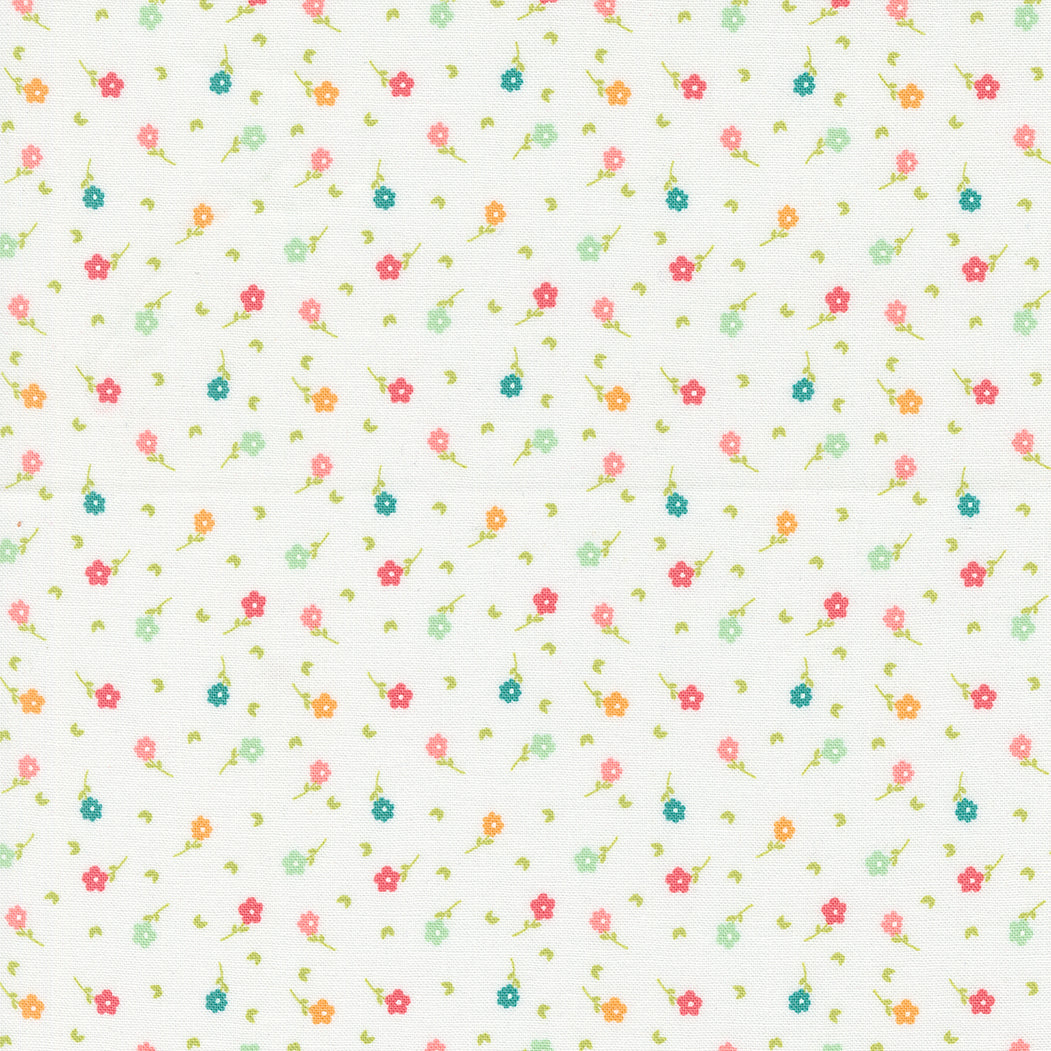 Strawberry Lemonade | Ditsy Poppies Cloud