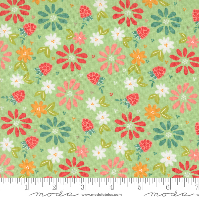 Raspberry Summer | Spring Berries and Florals Mint