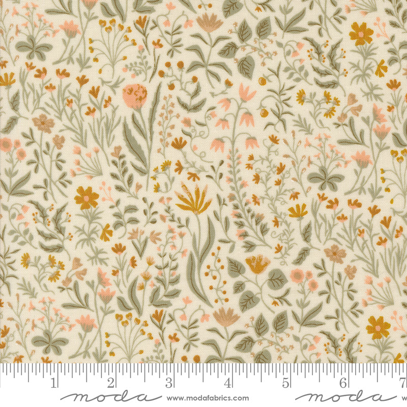 Rainier | Mountain Meadow Small Floral Eggshell