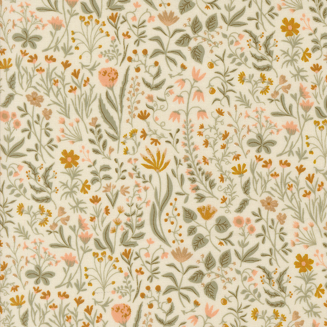 Rainier | Mountain Meadow Small Floral Eggshell