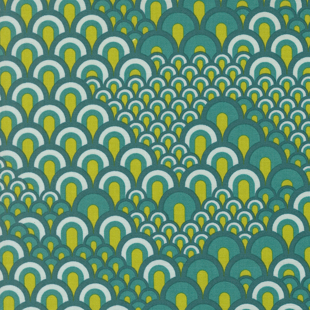Legendary Love | Sea Waves Blenders Geometric Teal