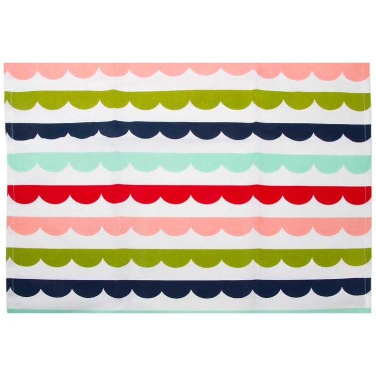 16" Toweling | The Good Life Scallop
