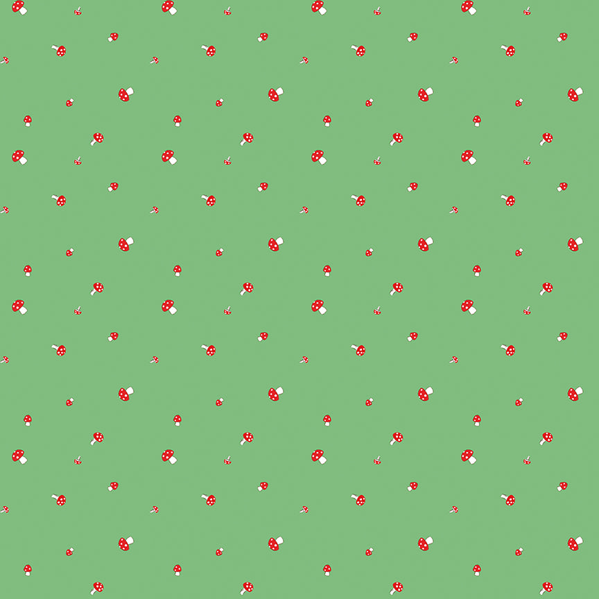 Pixie Noel 2 | Mushrooms Green