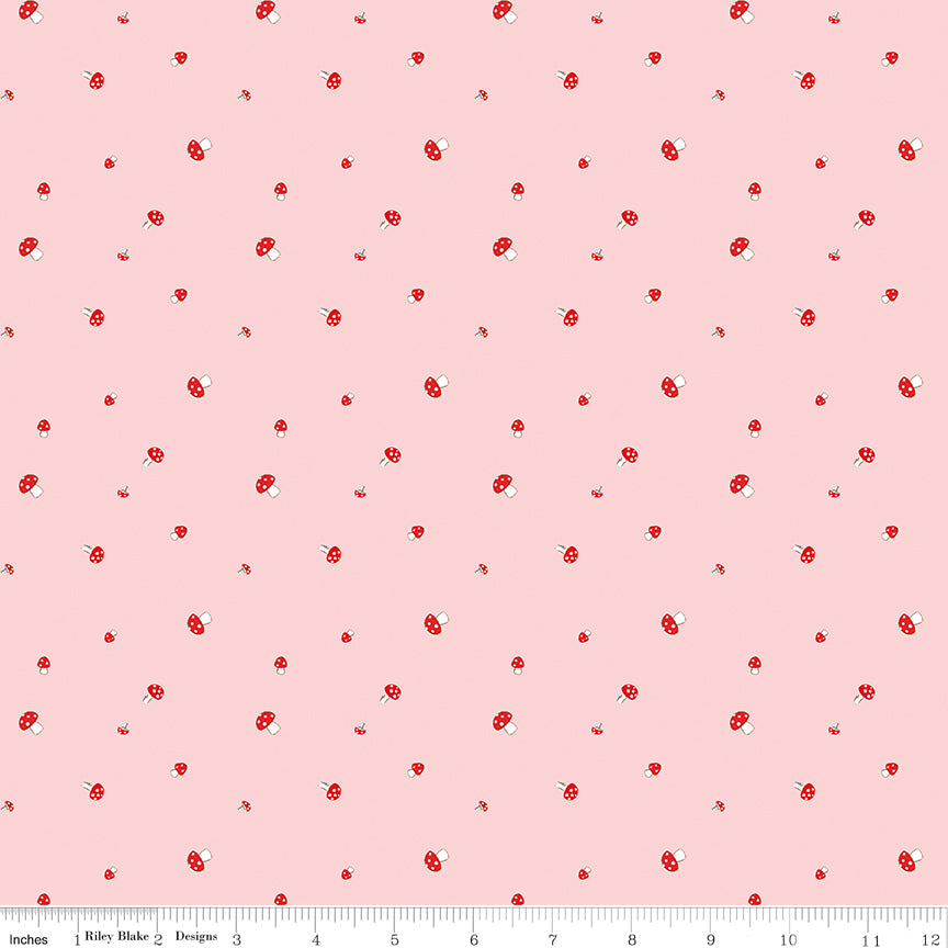 Pixie Noel 2 | Mushrooms Pink