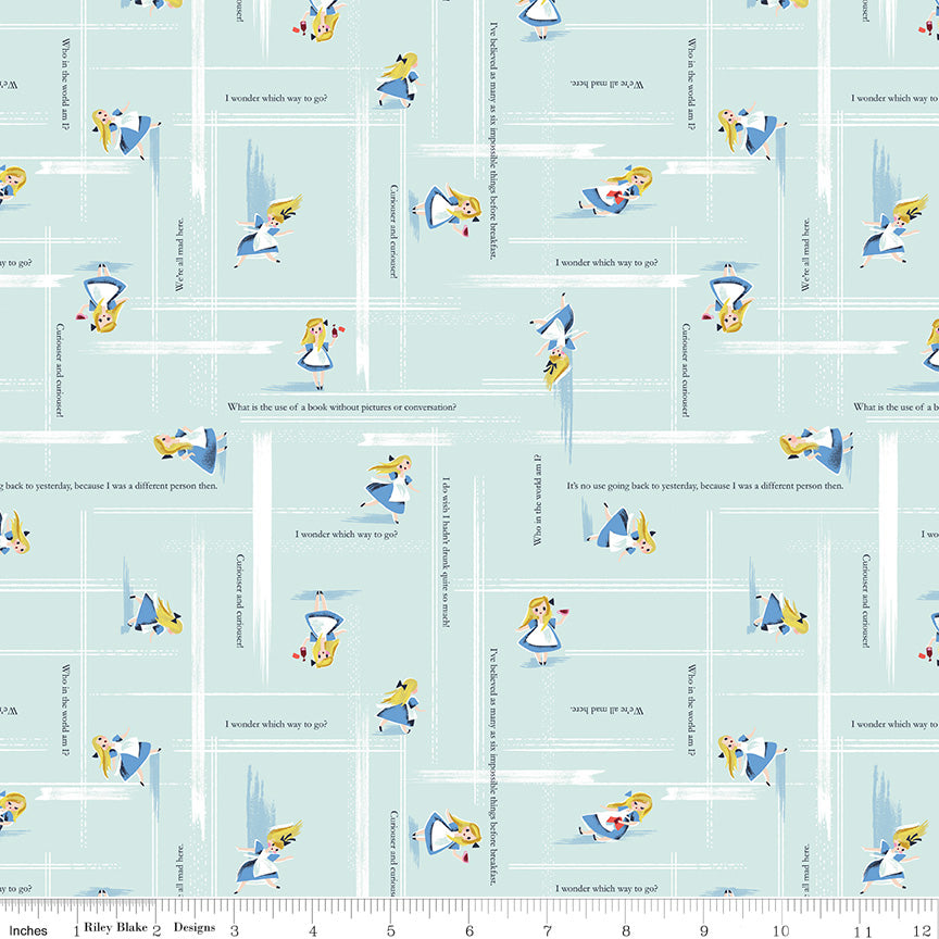 Down the Rabbit Hole | Alice Toss Bleached Denim