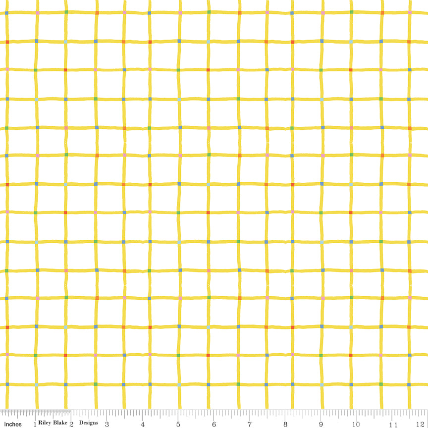 100 Aker Woods | Picnic Plaid White