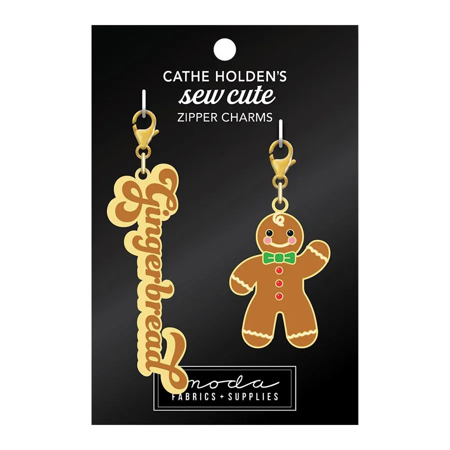 Zipper Pulls by Cathe Holden | Gingerbread