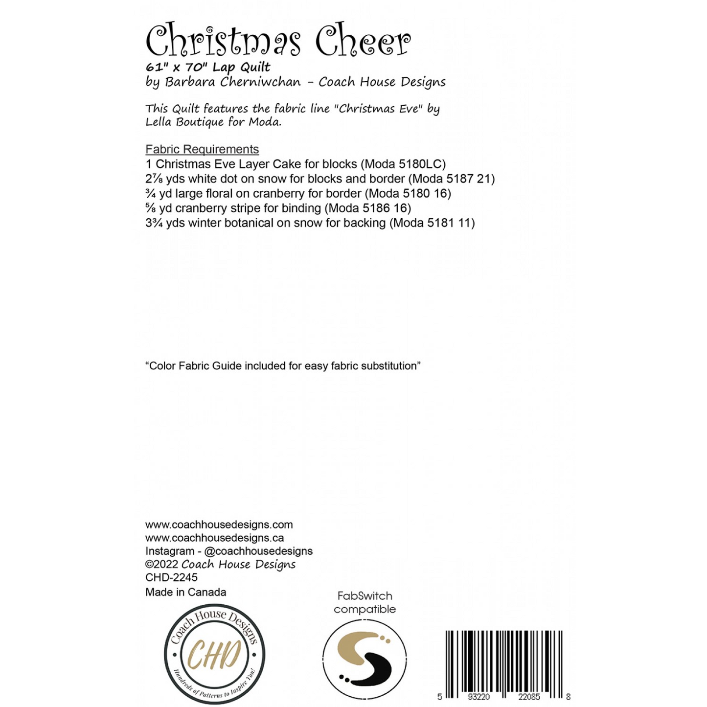 Christmas Cheer | Coach House Designs