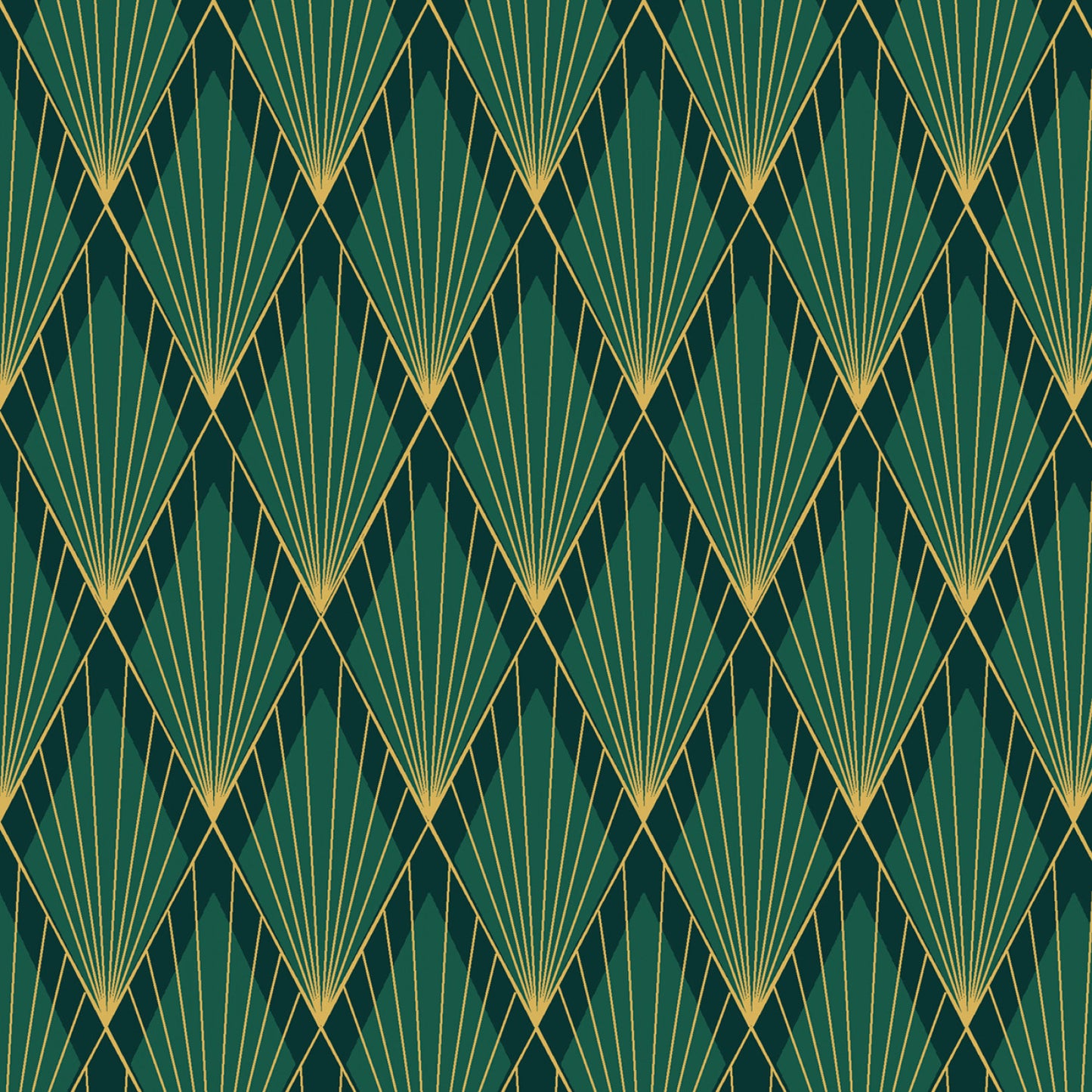 Deco The Halls | Deco Diamonds Green