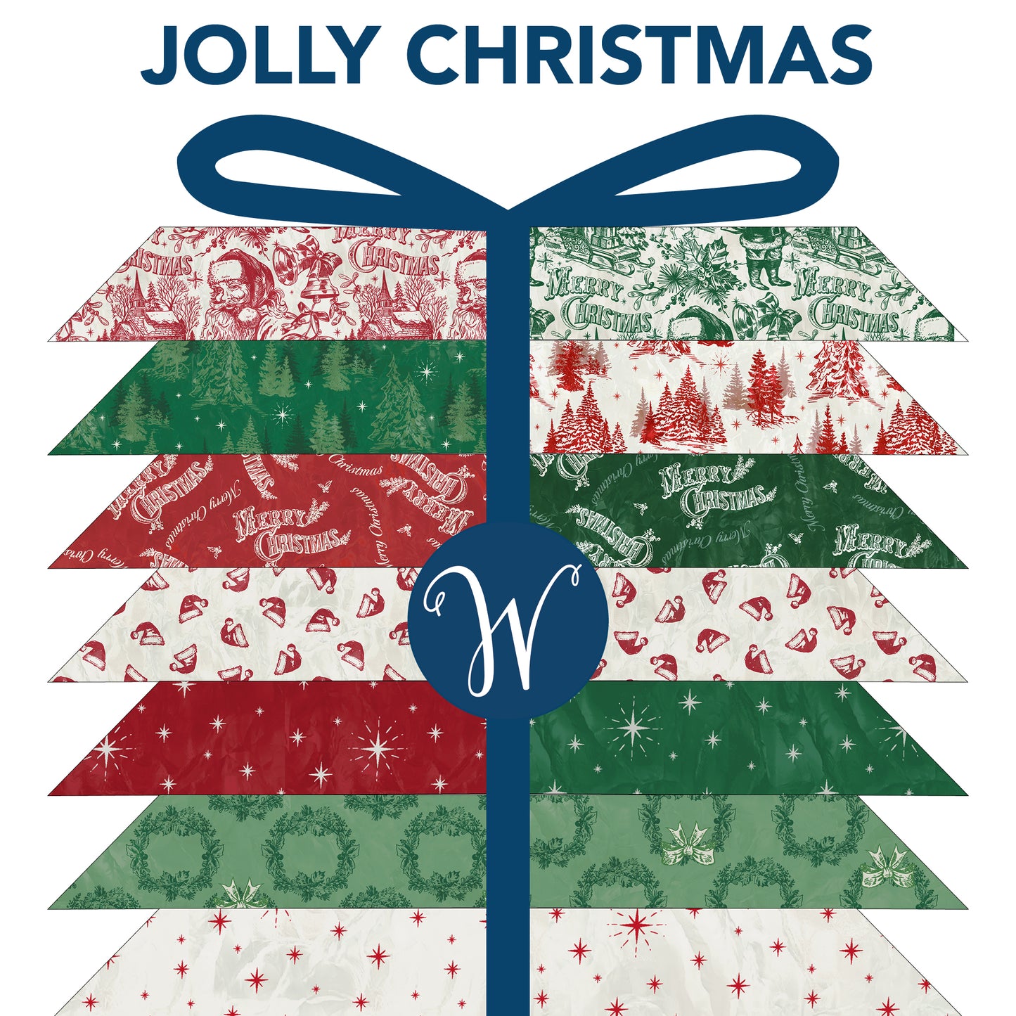 Jolly Christmas | Fat Quarter Bundle