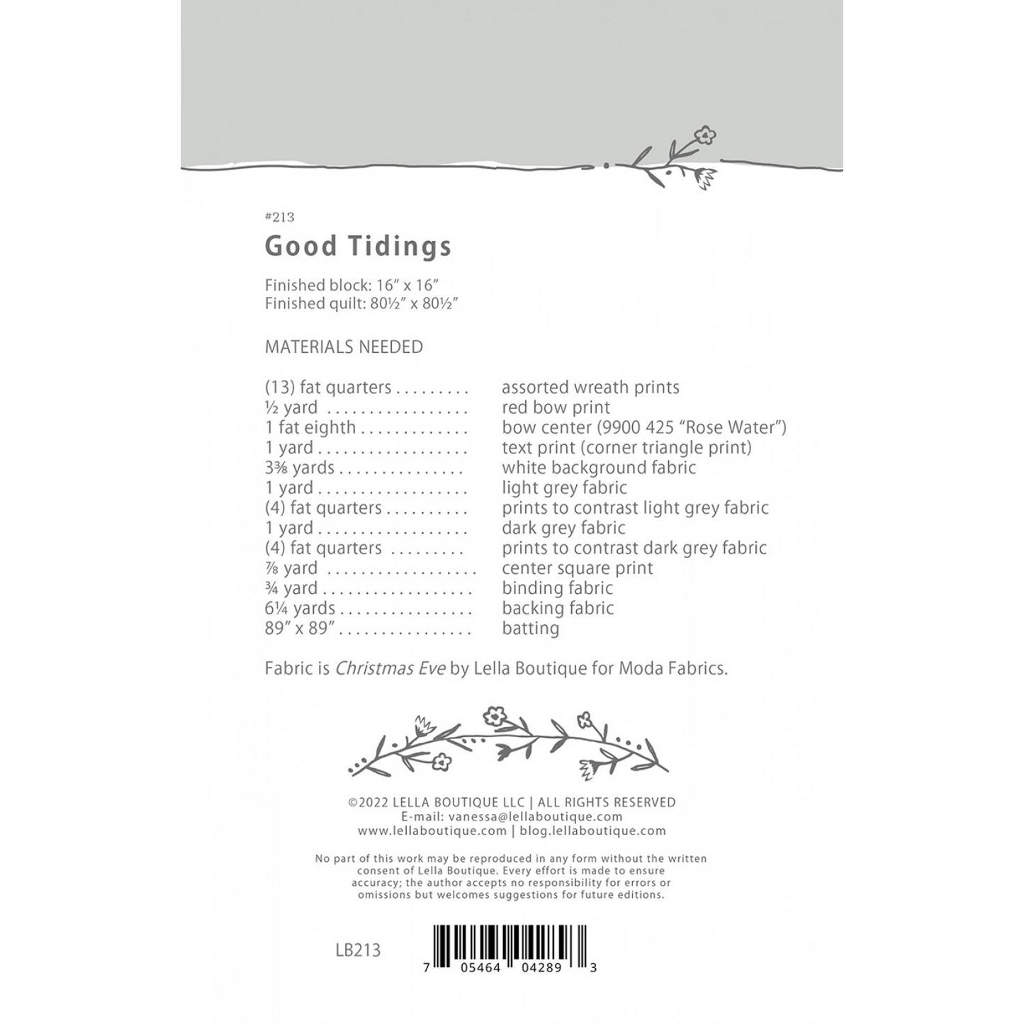 Good Tidings | Lella Boutique