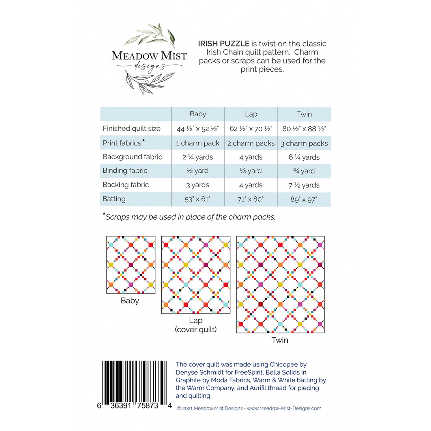 Irish Puzzle | Meadow Mist Designs