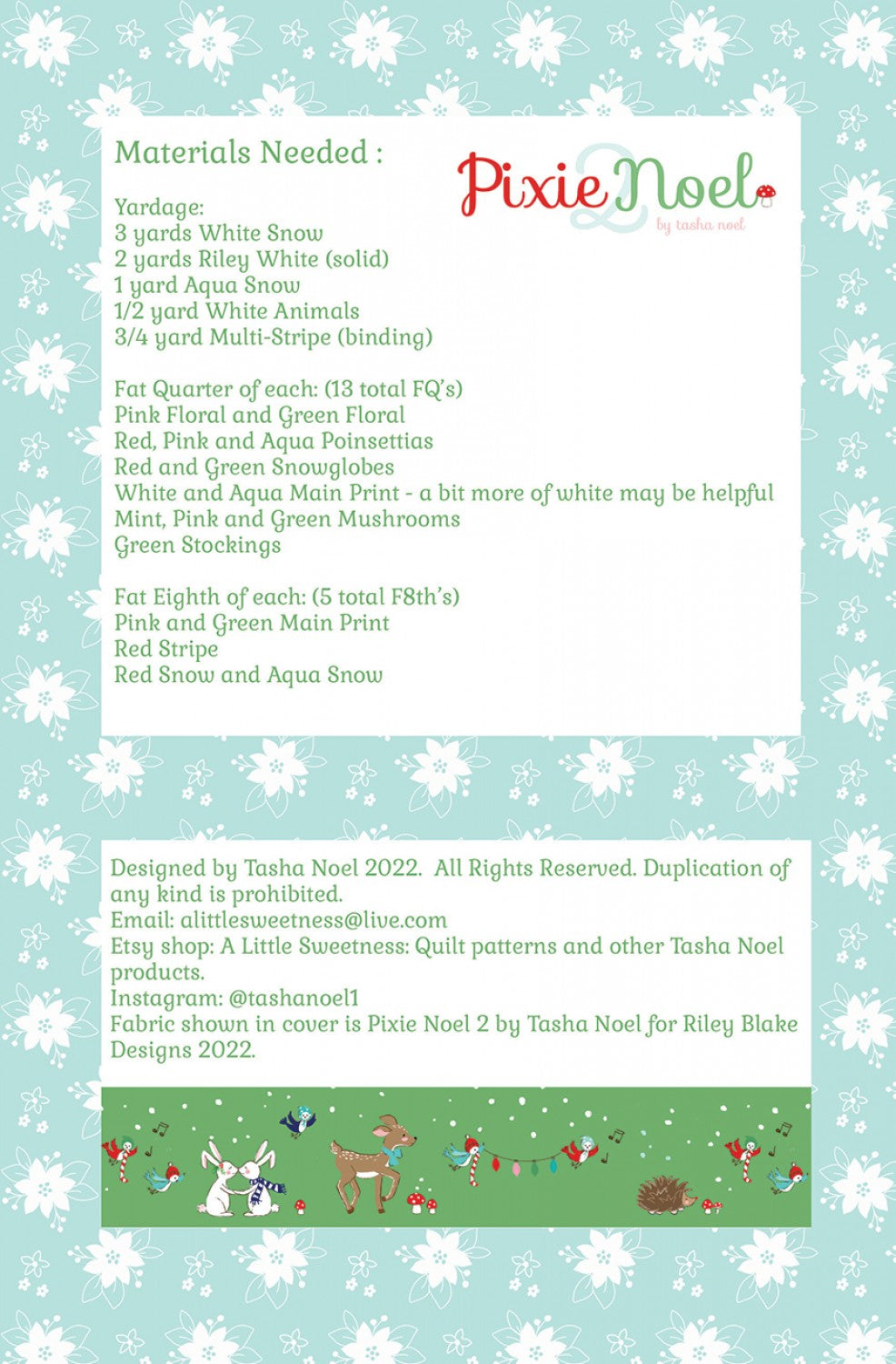 Pixie Ville Row Quilt | Tasha Noel