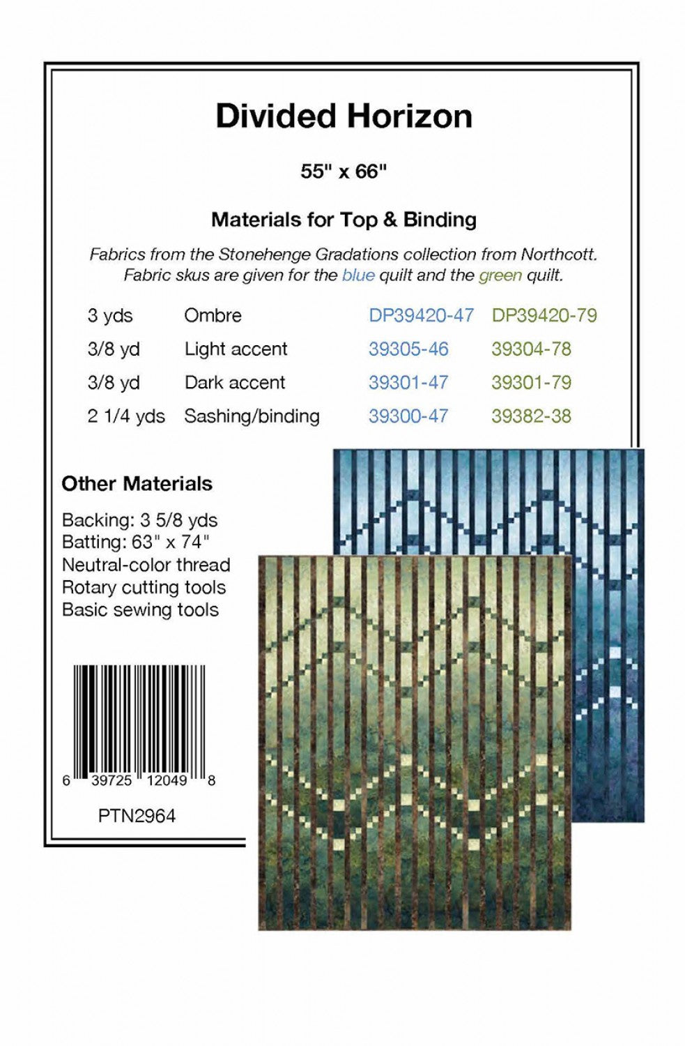 Divided Horizon | Pine Tree Country Quilts