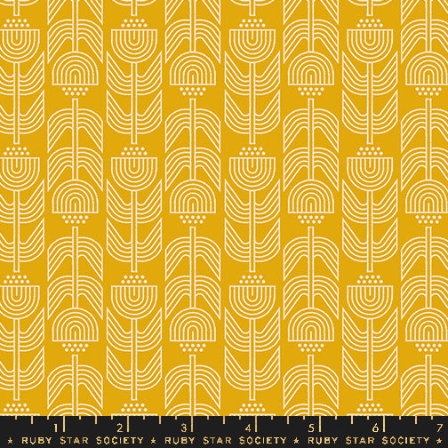 Woodland Park | Art Deco Flowers Goldenrod