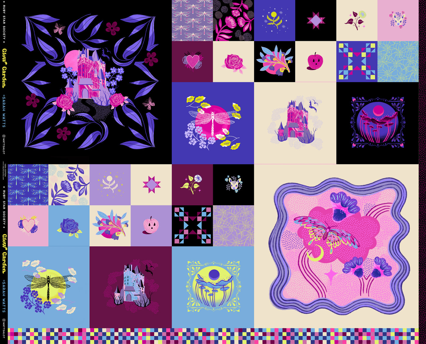 Glow Garden | Fat Quarter Bundle