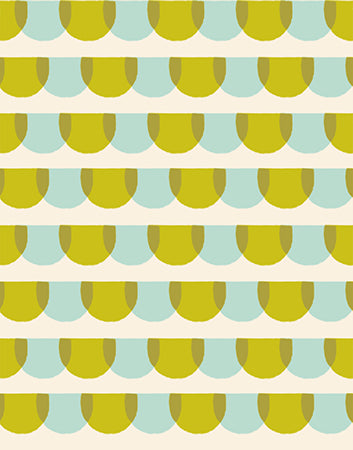 Animal Animal | Scalloped Roof Tiles Pistachio