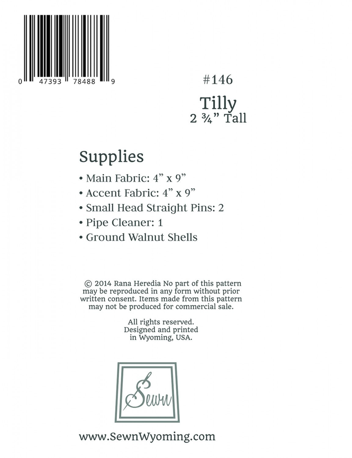 Tilly | Sewn Wyoming