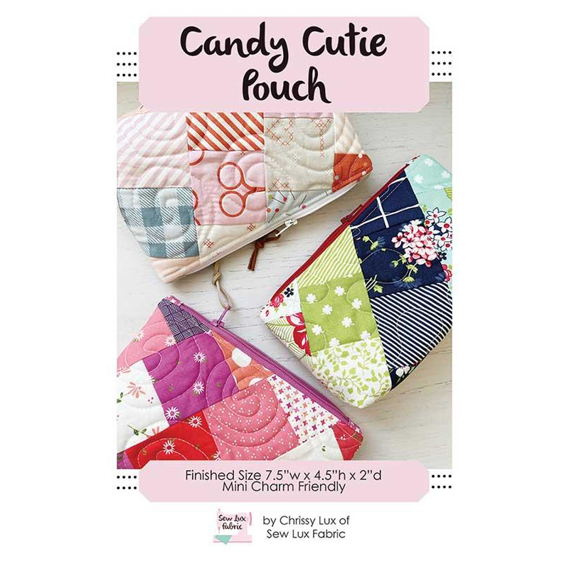 Candy Cutie Pouch | Sew Lux Fabric