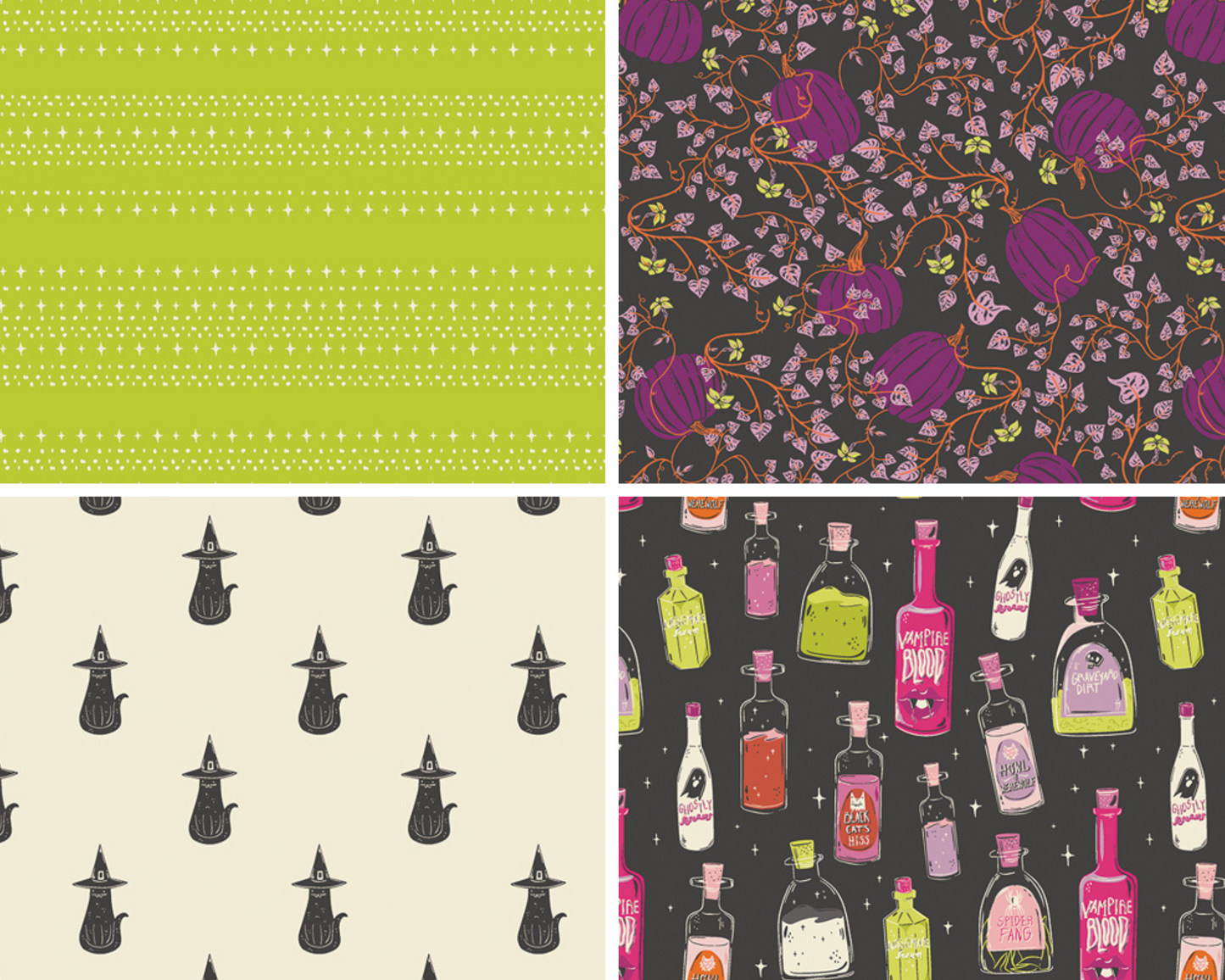Spooky 'n Witchy | Fat Quarter Bundle