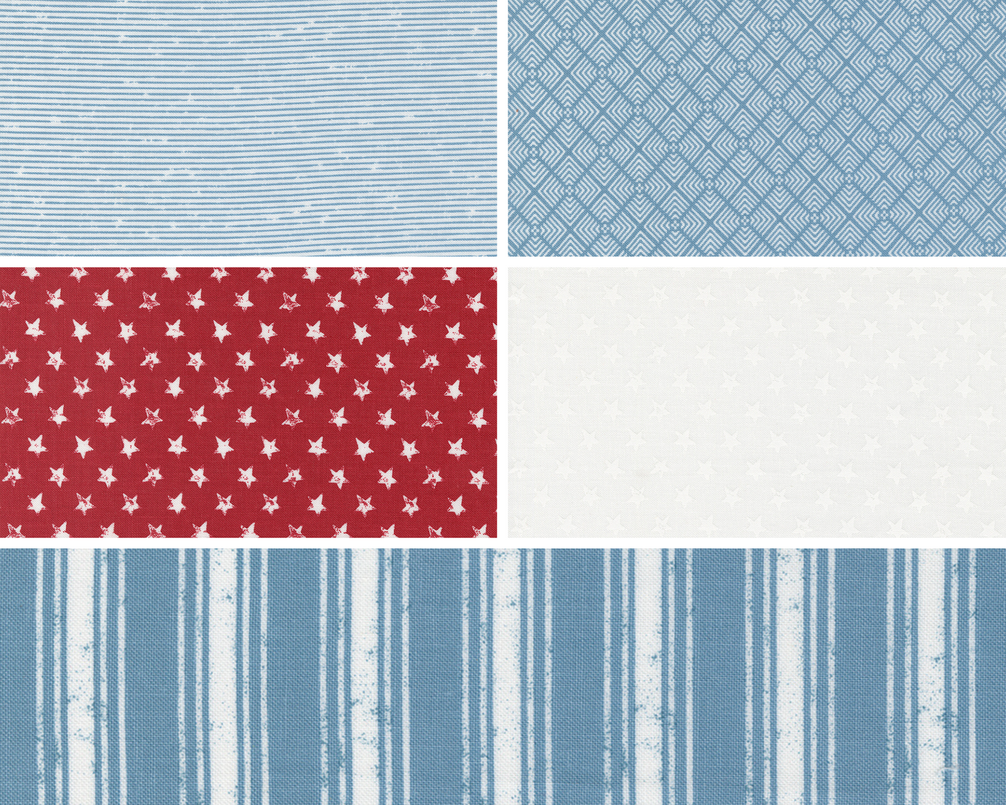 Starstruck Stripes Table Runner Kit Featuring Old Glory by Lella Boutique