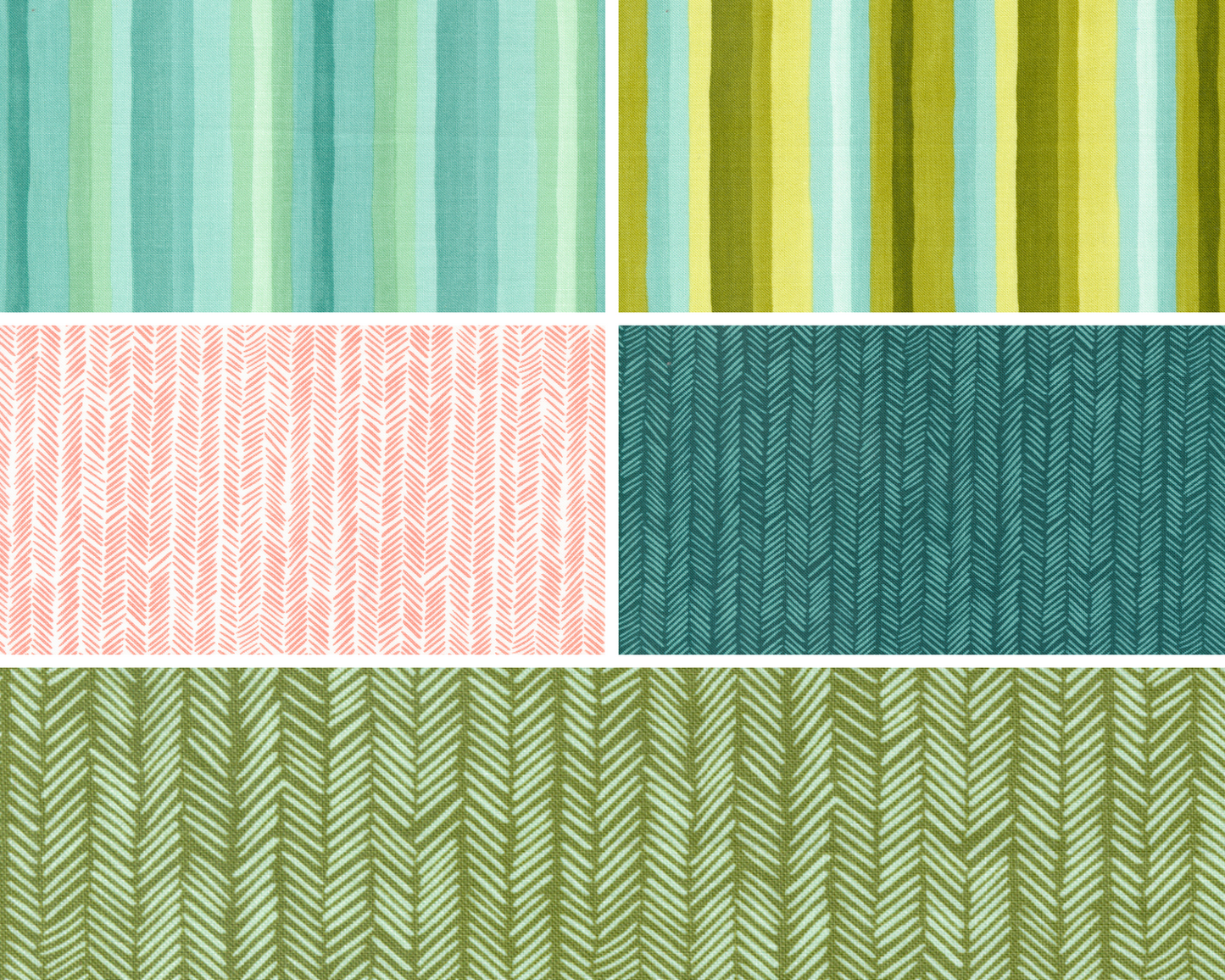 Climbing Vines Boxed Quilt Kit Featuring Willow