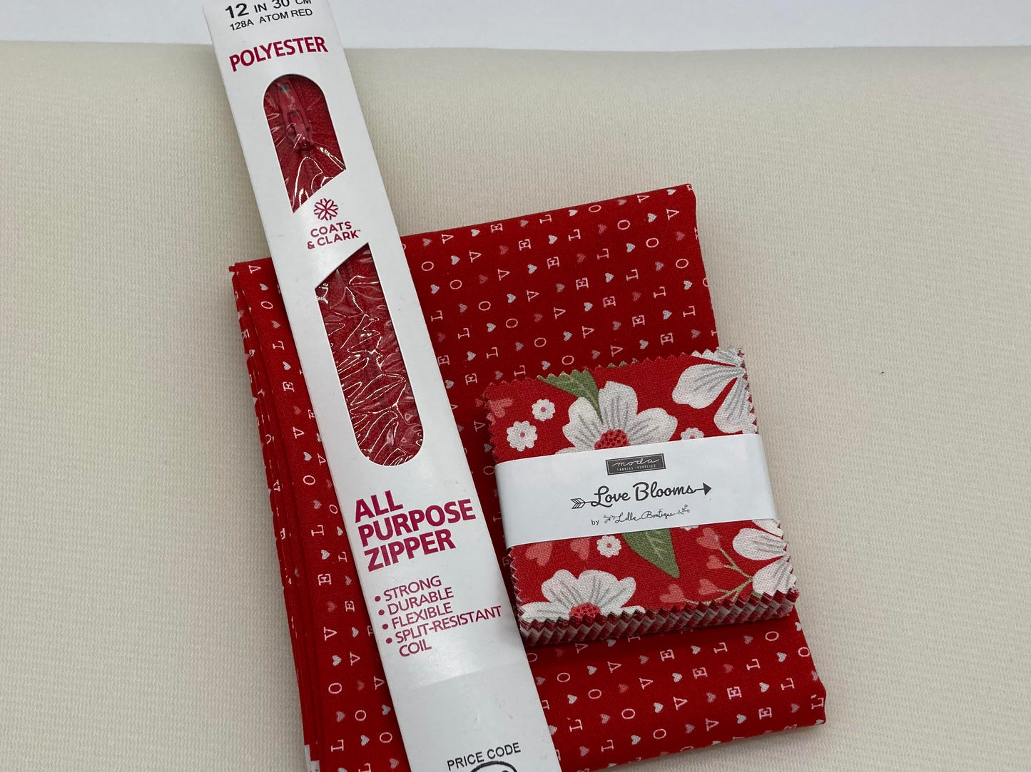 Candy Cutie Pouch Fabric Kit | Love Blooms