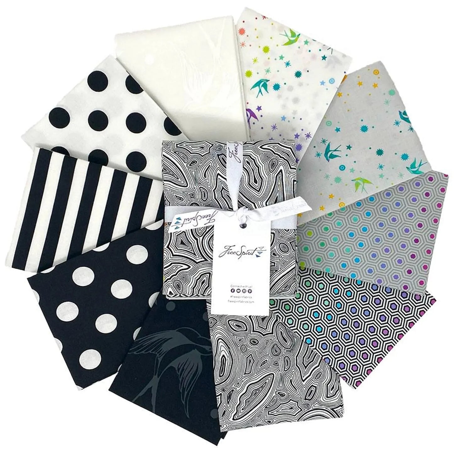 True Colors: Graphite | Fat Quarter Bundle