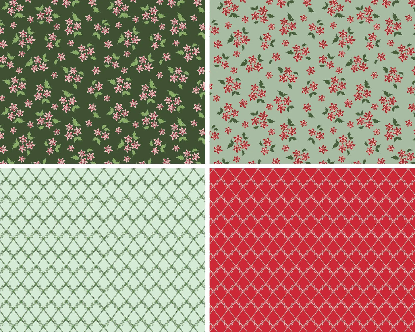 Mistletoe and Holly | 10" Stacker