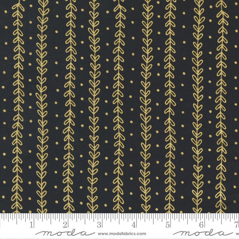 Meadowmere | Petal Stripes Metallic Night