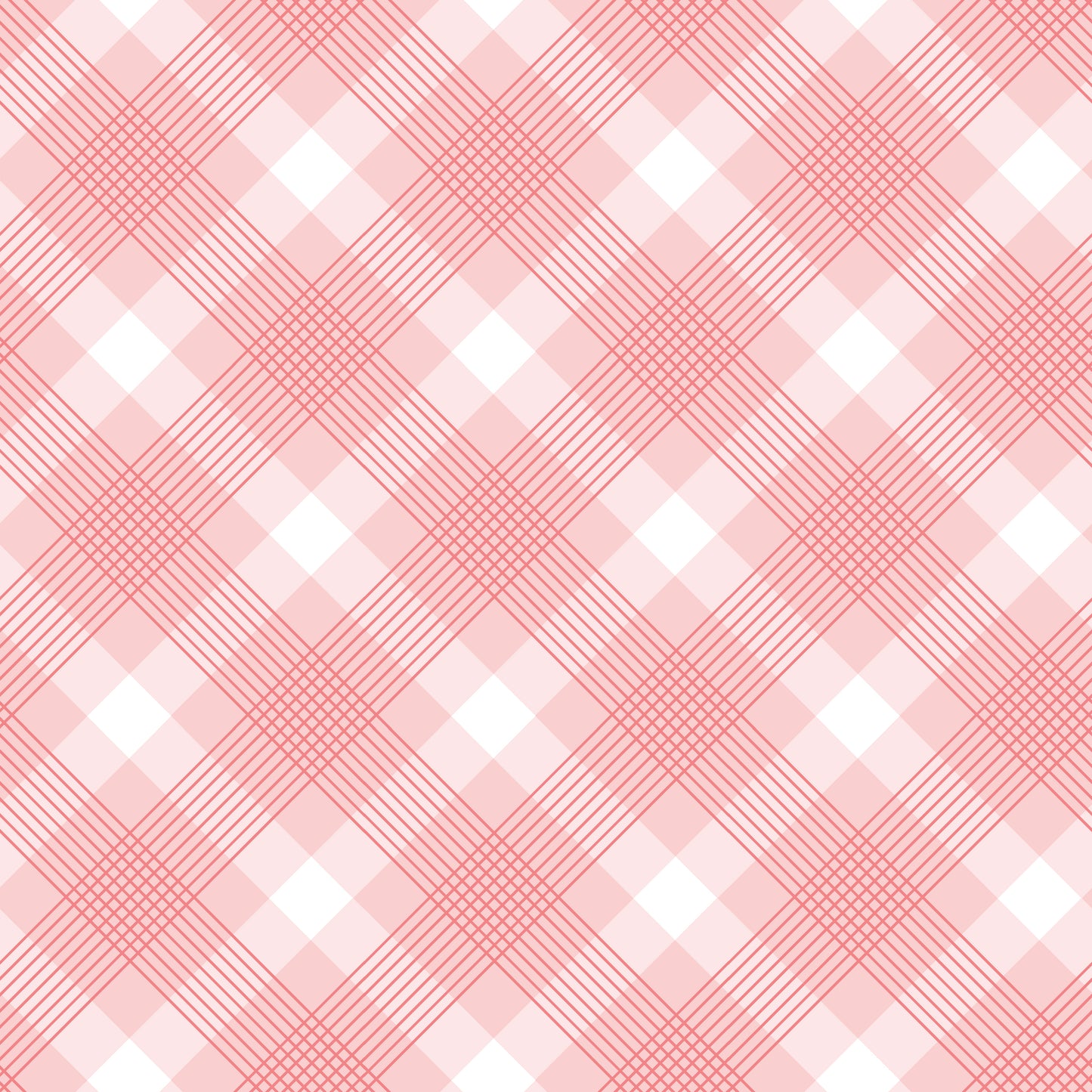 Falling In Love | Plaid Blush