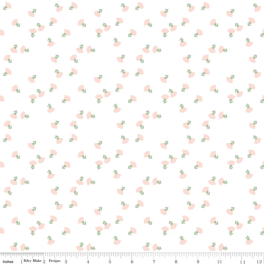 Hibiscus | Ditzy Floral White