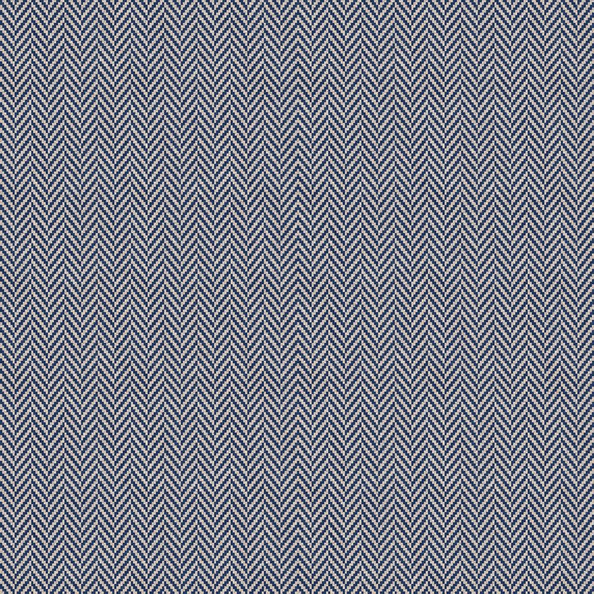 All About Plaids | Herringbone Blue