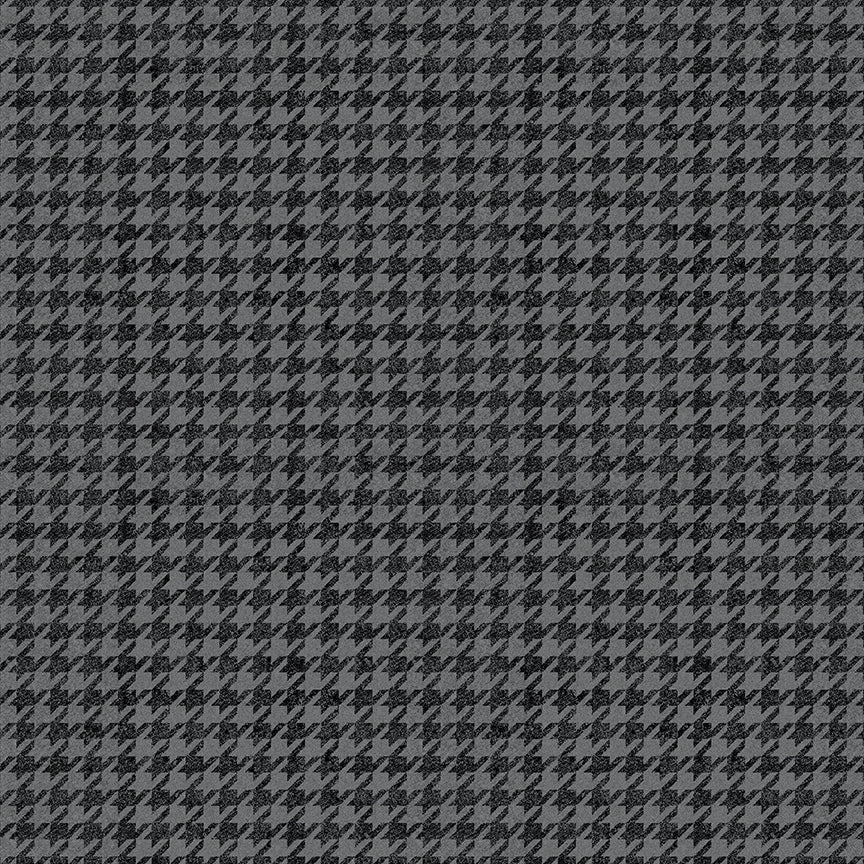 All About Plaids | Houndstooth Black