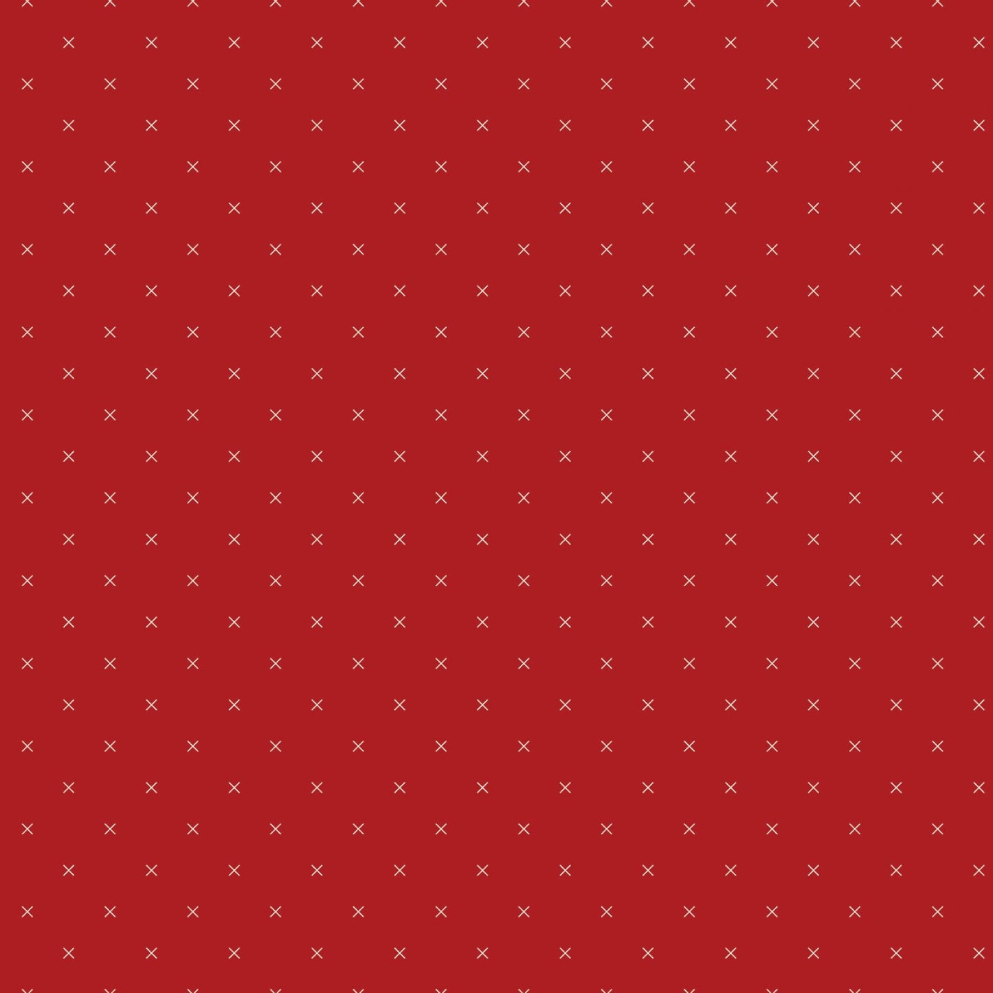 Bee Cross Stitch | Barn Red