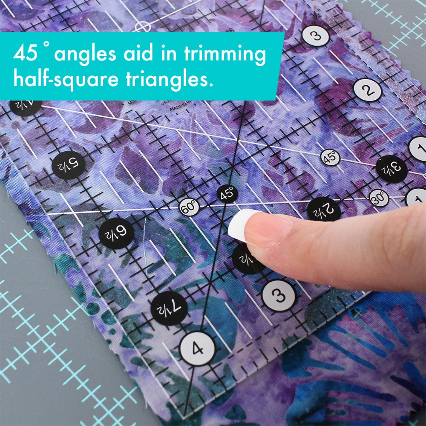 4.5" x 8.5" Quilt Ruler | Creative Grids