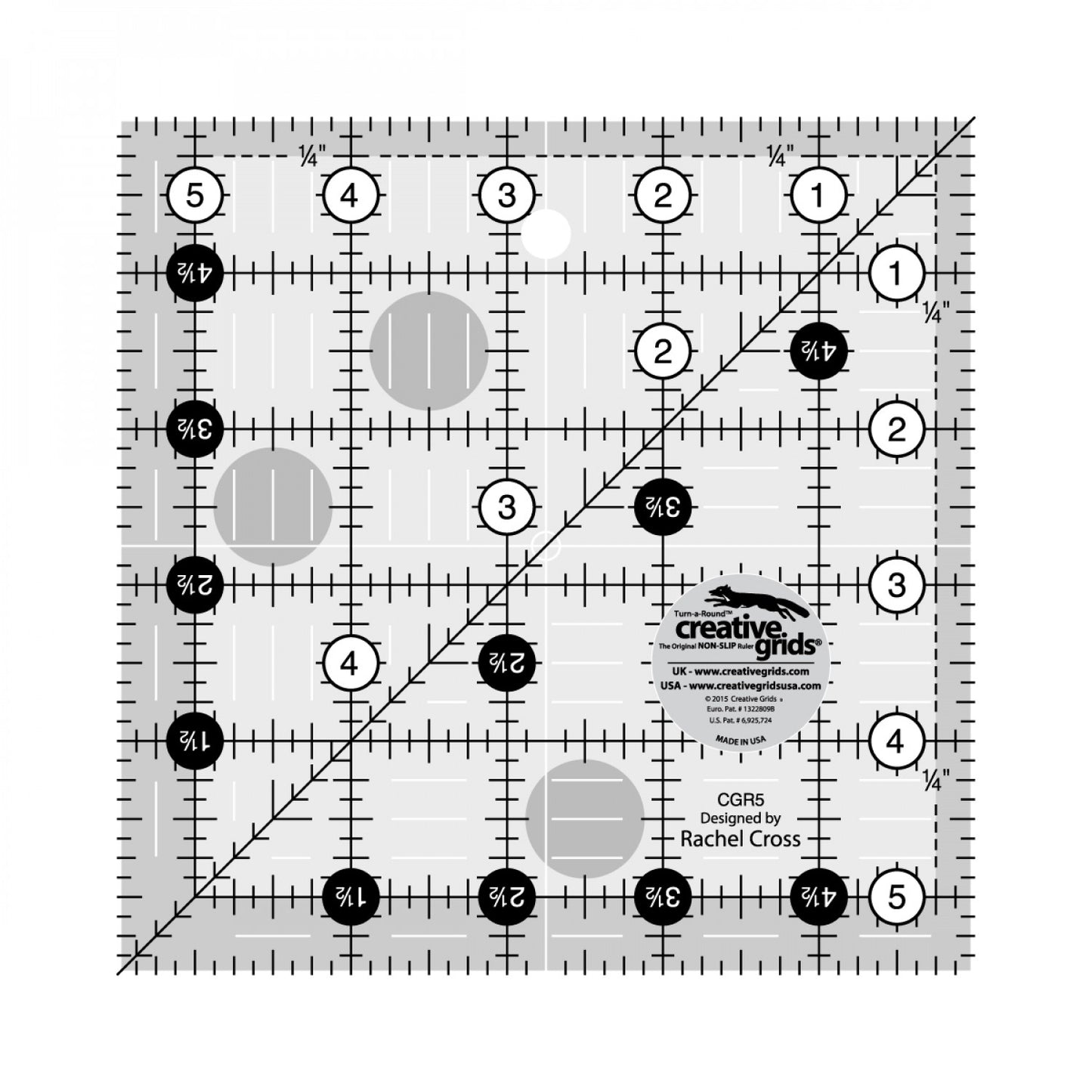 5.5" Square Quilt Ruler | Creative Grids