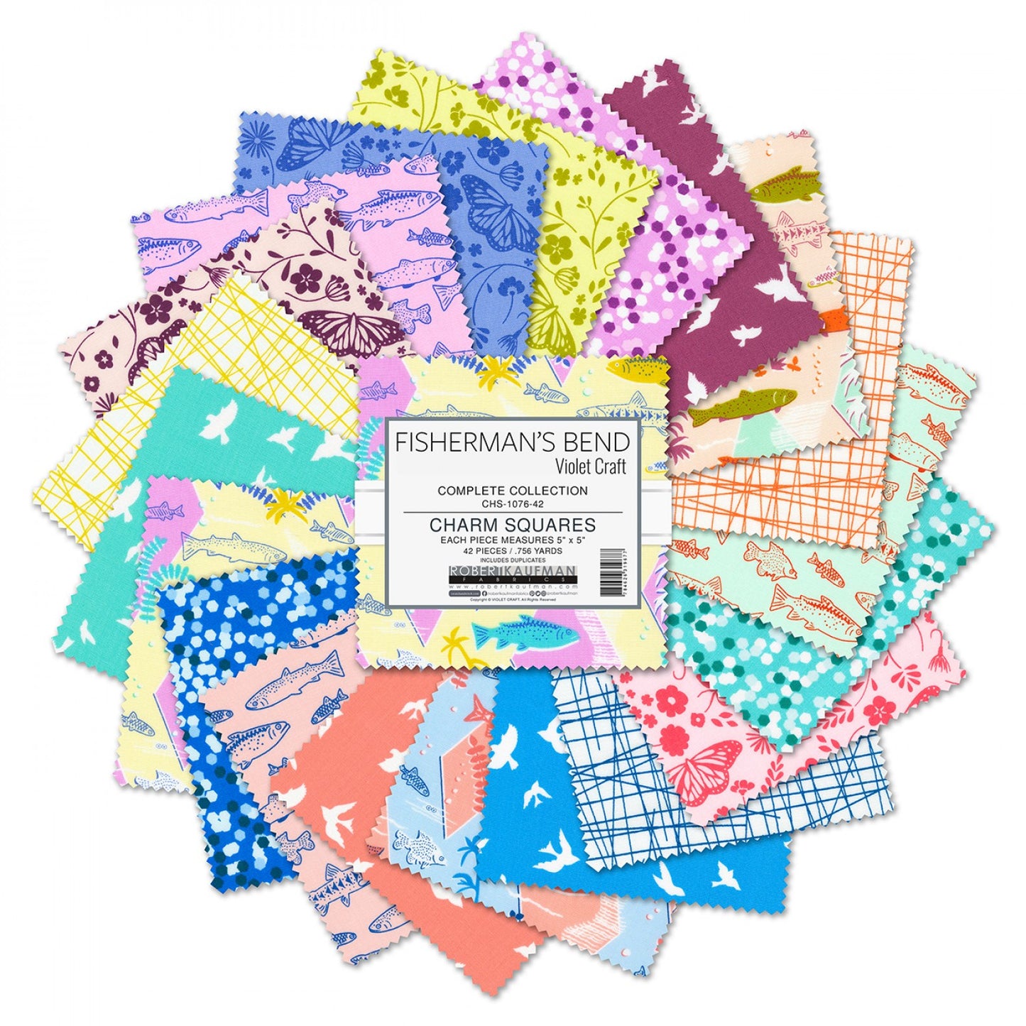 Fisherman's Bend | 5" Squares