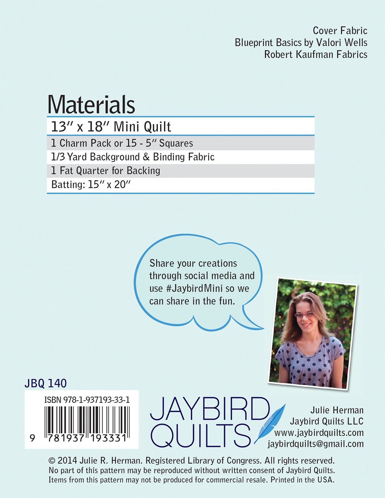 Mini Radio Way | Jaybird Quilts