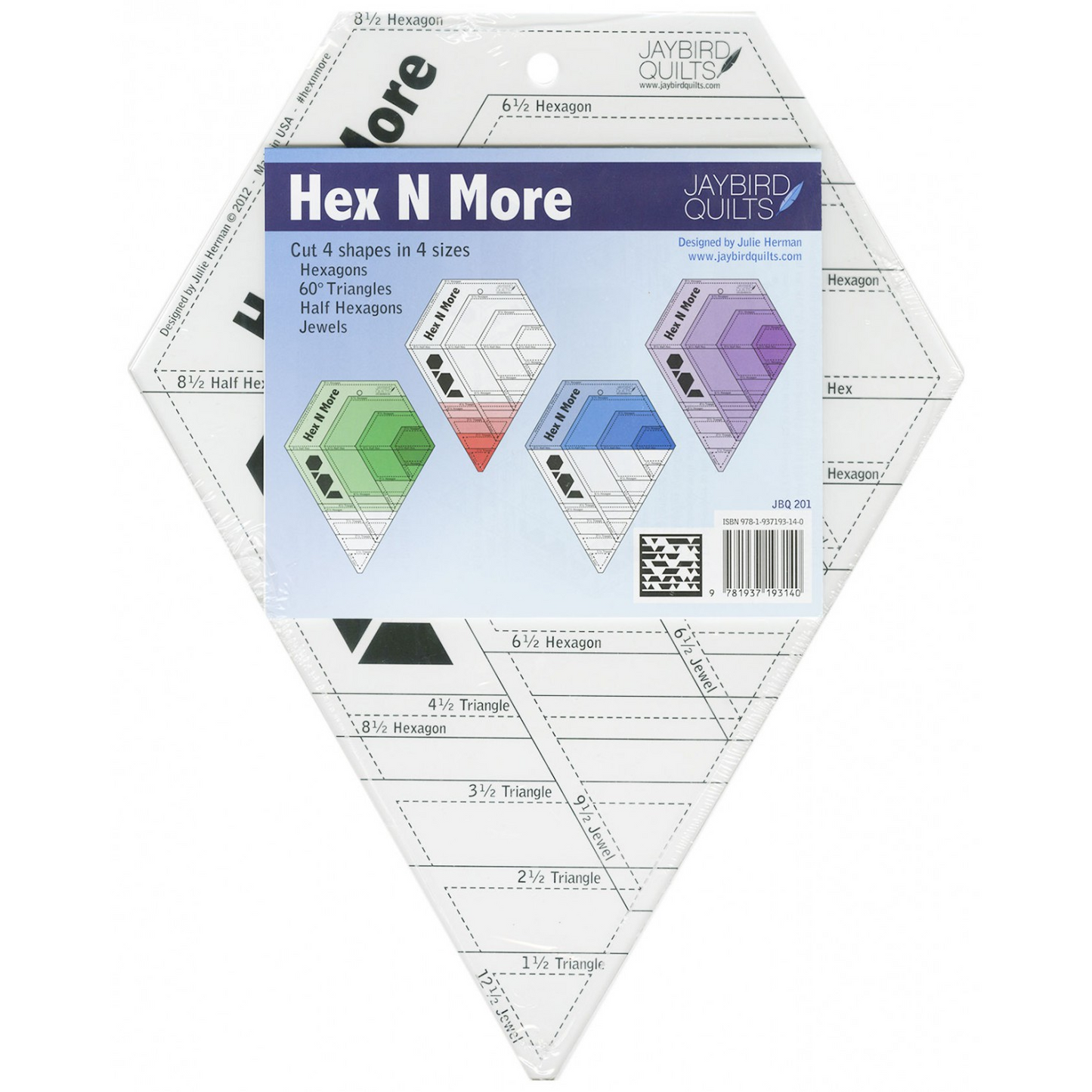 Hex N More Ruler | Jaybird Quilts