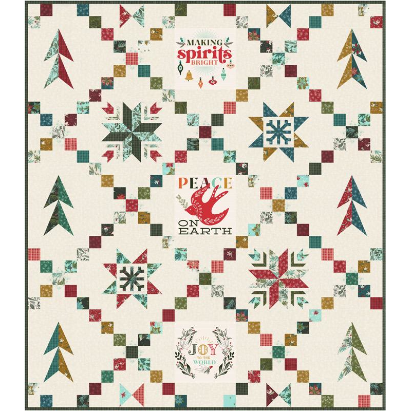 Cheer and Merriment Cozy Boxed Quilt Kit