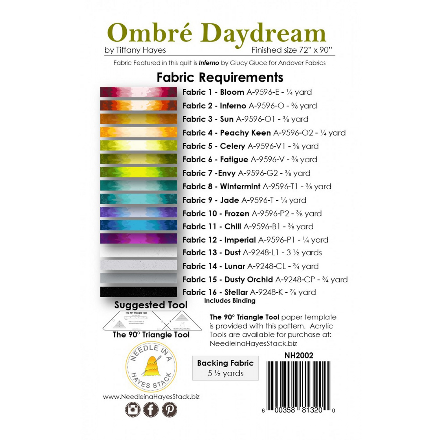 Ombre Daydream | Needle in a Hayes Stack
