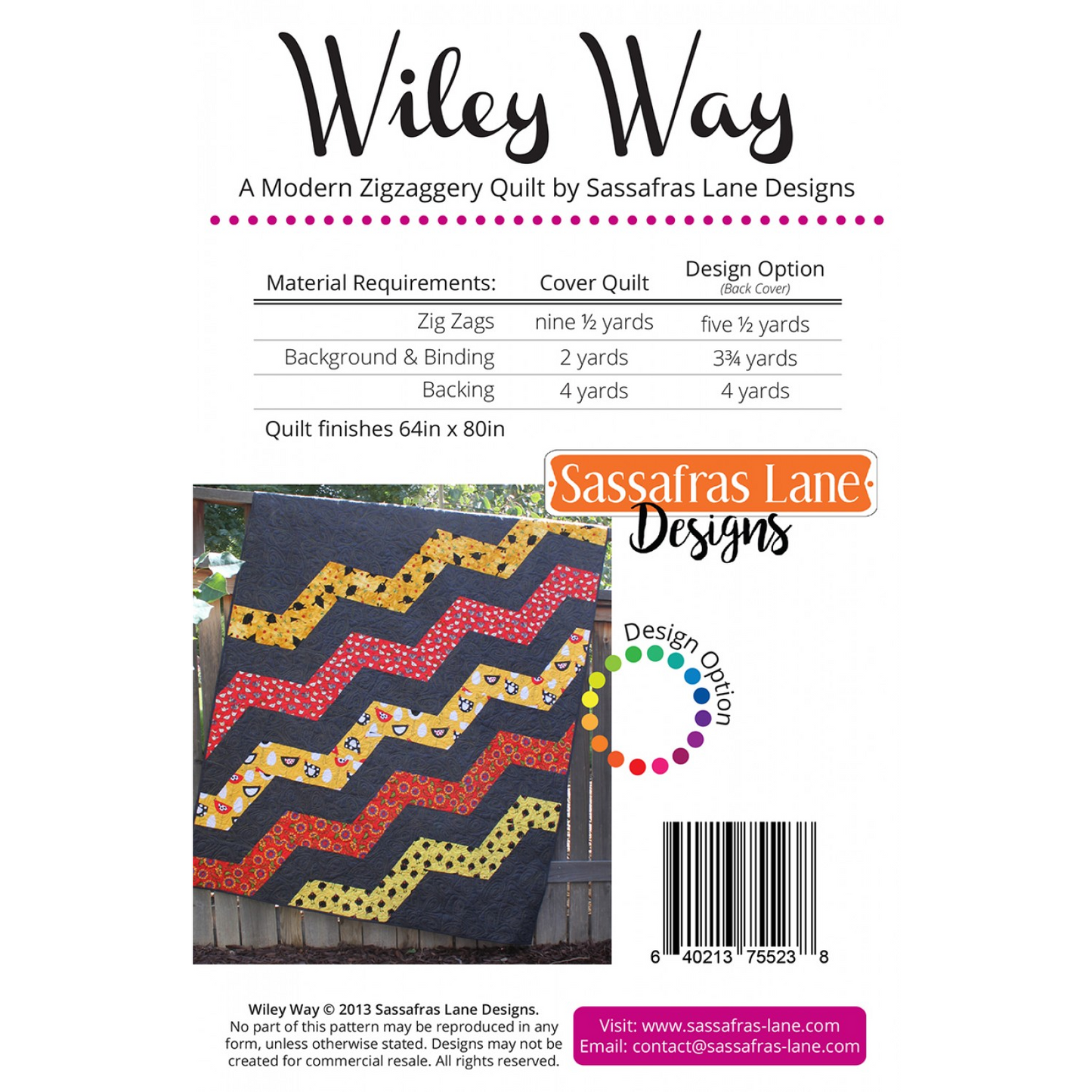 Wiley Way | Sassafras Lane Designs