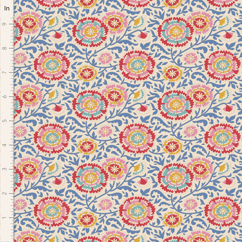 Jubilee | Fat Quarter Bundle Teal/White