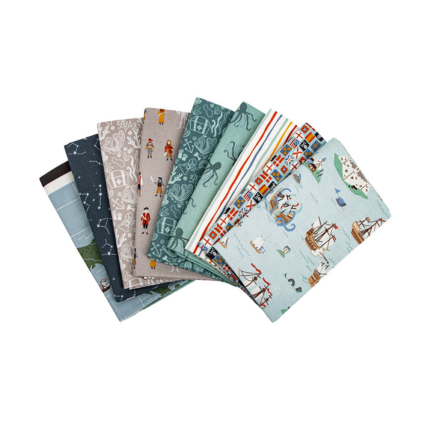 Hoist The Sails | 1 Yard Bundle - Mist