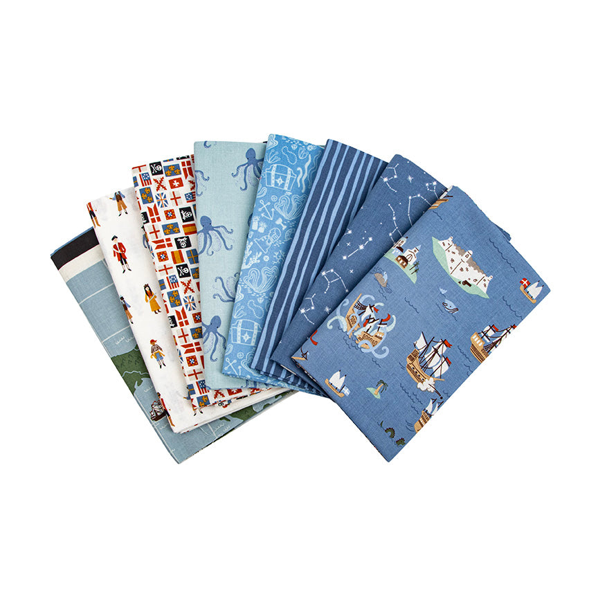 Hoist The Sails | 1 Yard Bundle - Stone