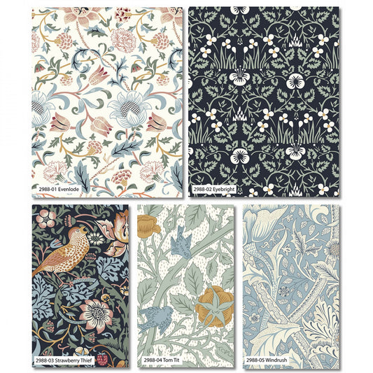 William Morris Nature's Garden Organic Cotton | Fat Quarter Bundle