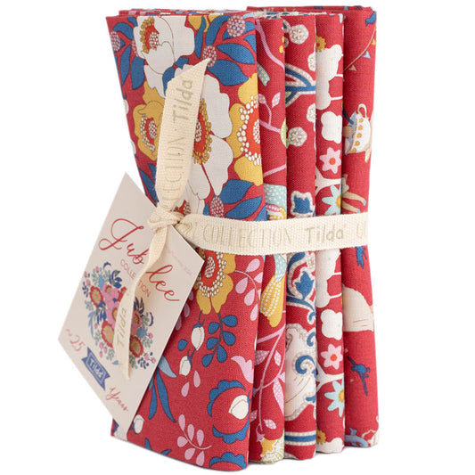 Jubilee | Fat Quarter Bundle Red